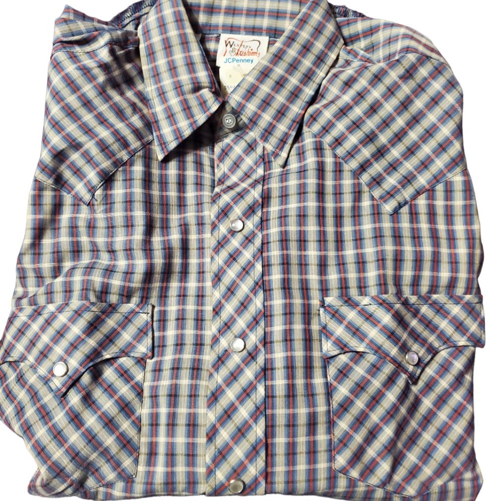 Western Fashions pearl snap vintage